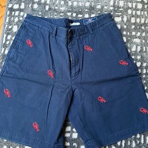 Vineyard Vines embroidered lobster shorts